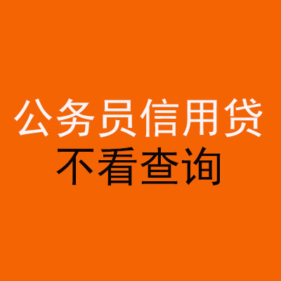 秦安公务员信用贷款